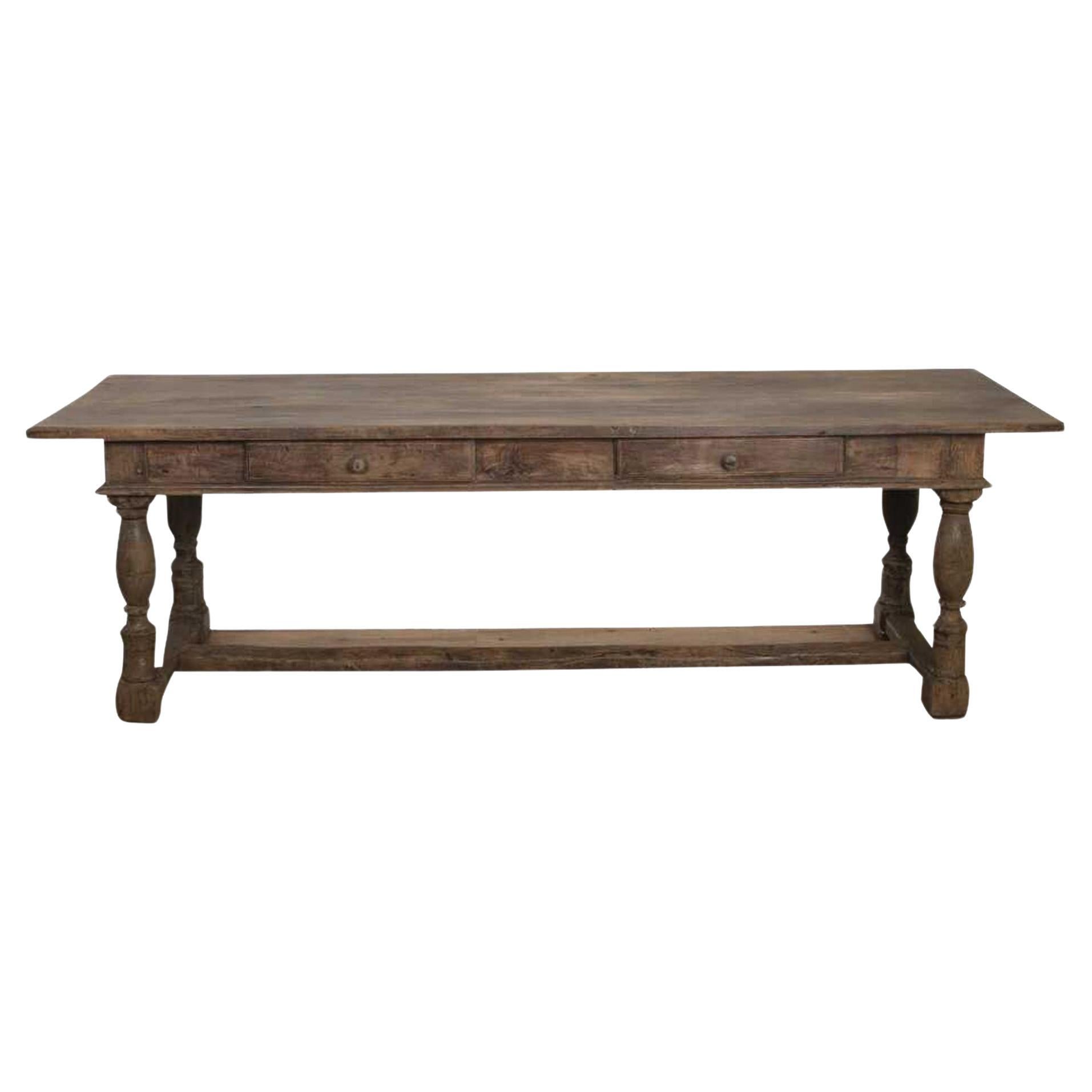 Table rustique belge du 20e siècle en vente