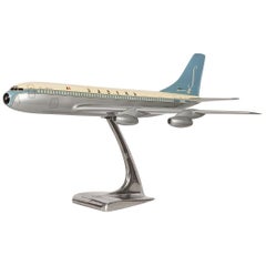 Vintage 20th Century Belgian Sabena Airline Aluminium Airplane Model