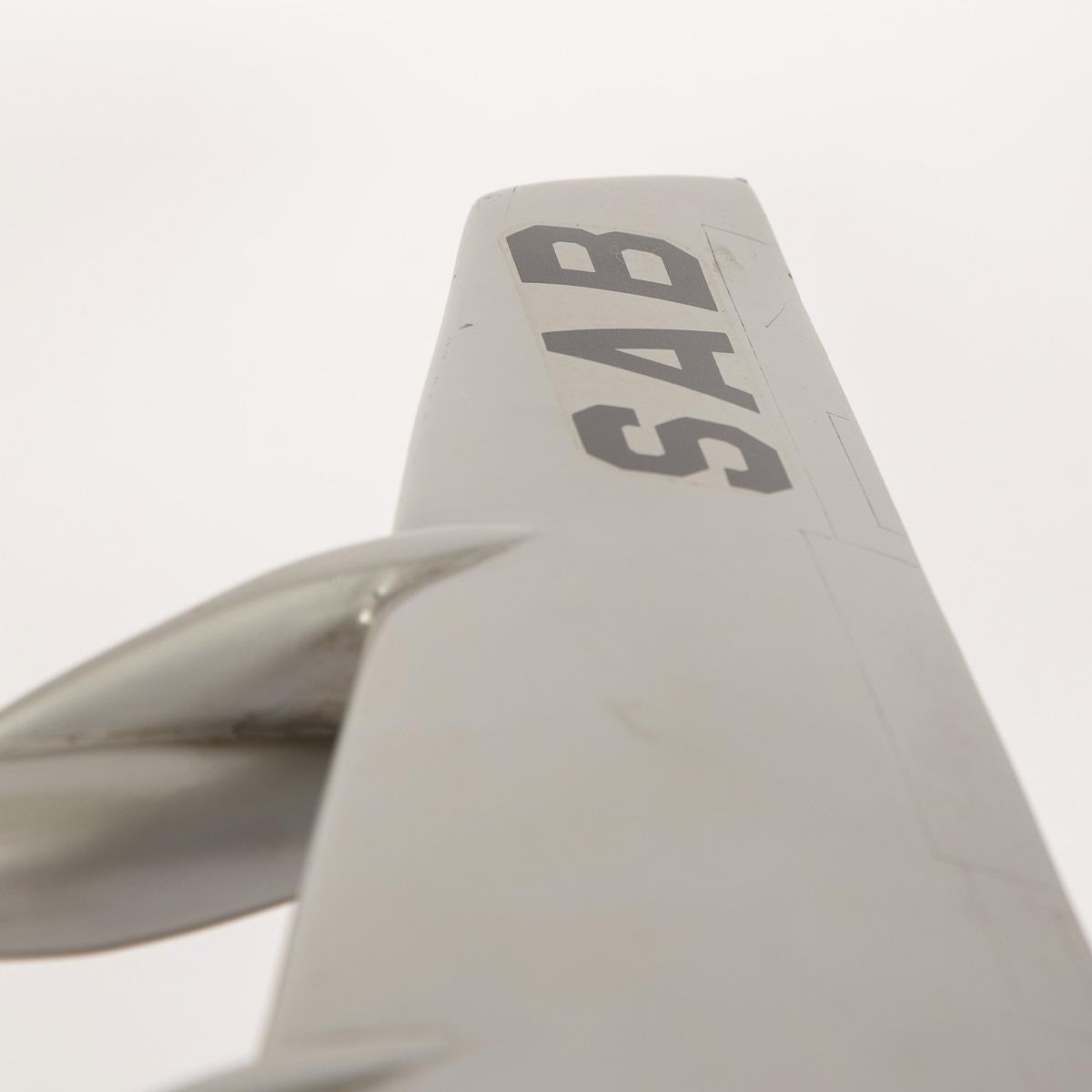20th Century Belgian Sabena Airline Aluminium Airplane Model 4