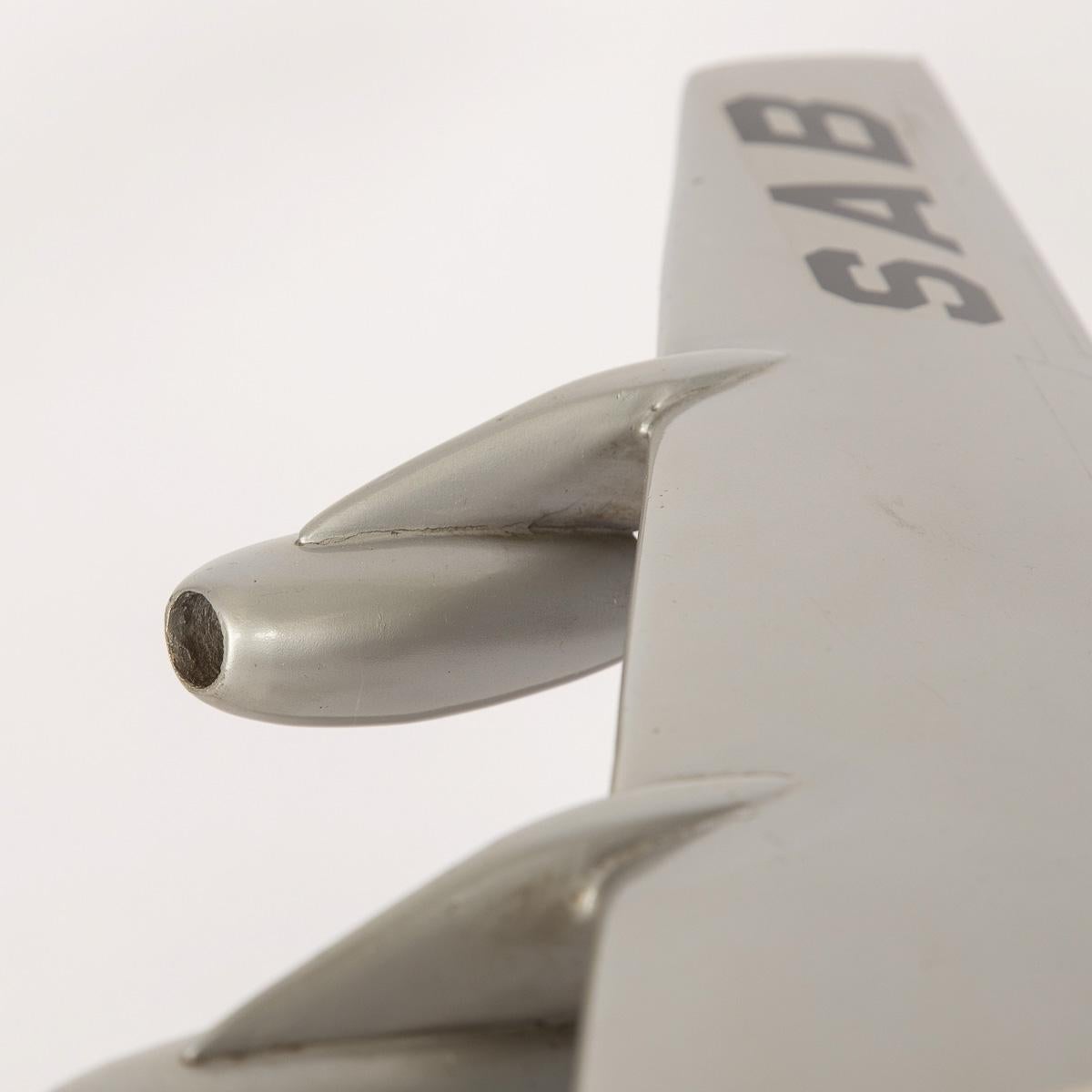 20th Century Belgian Sabena Airline Aluminium Airplane Model 5