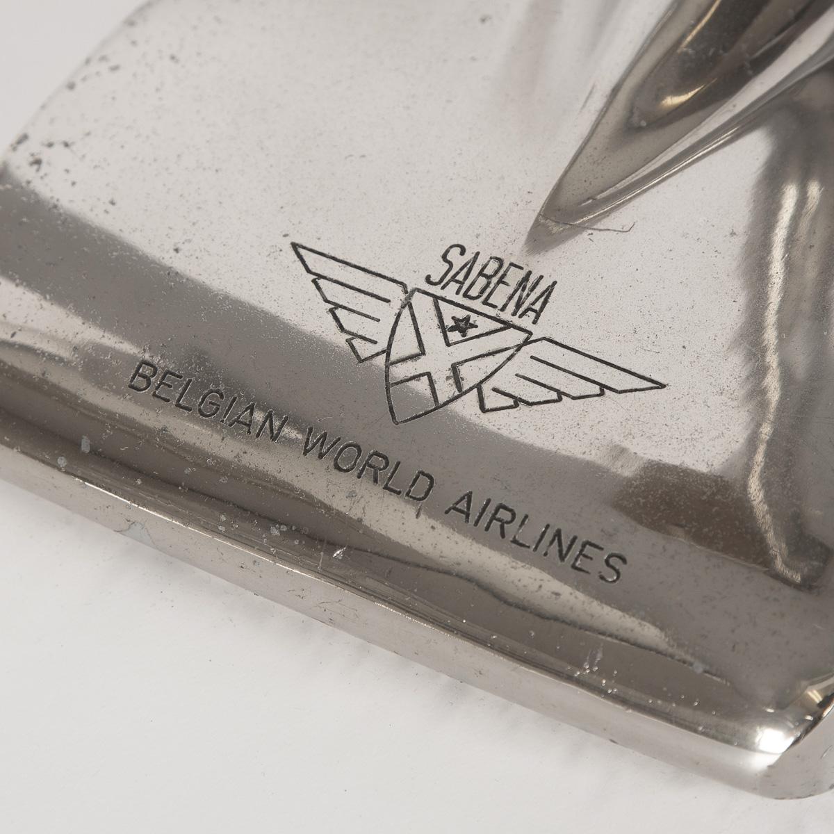 20th Century Belgian Sabena Airline Aluminium Airplane Model 10