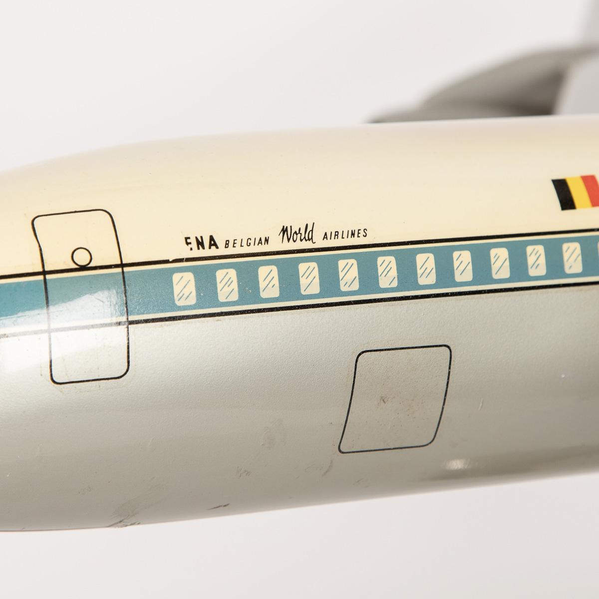 20th Century Belgian Sabena Airline Aluminium Airplane Model 2