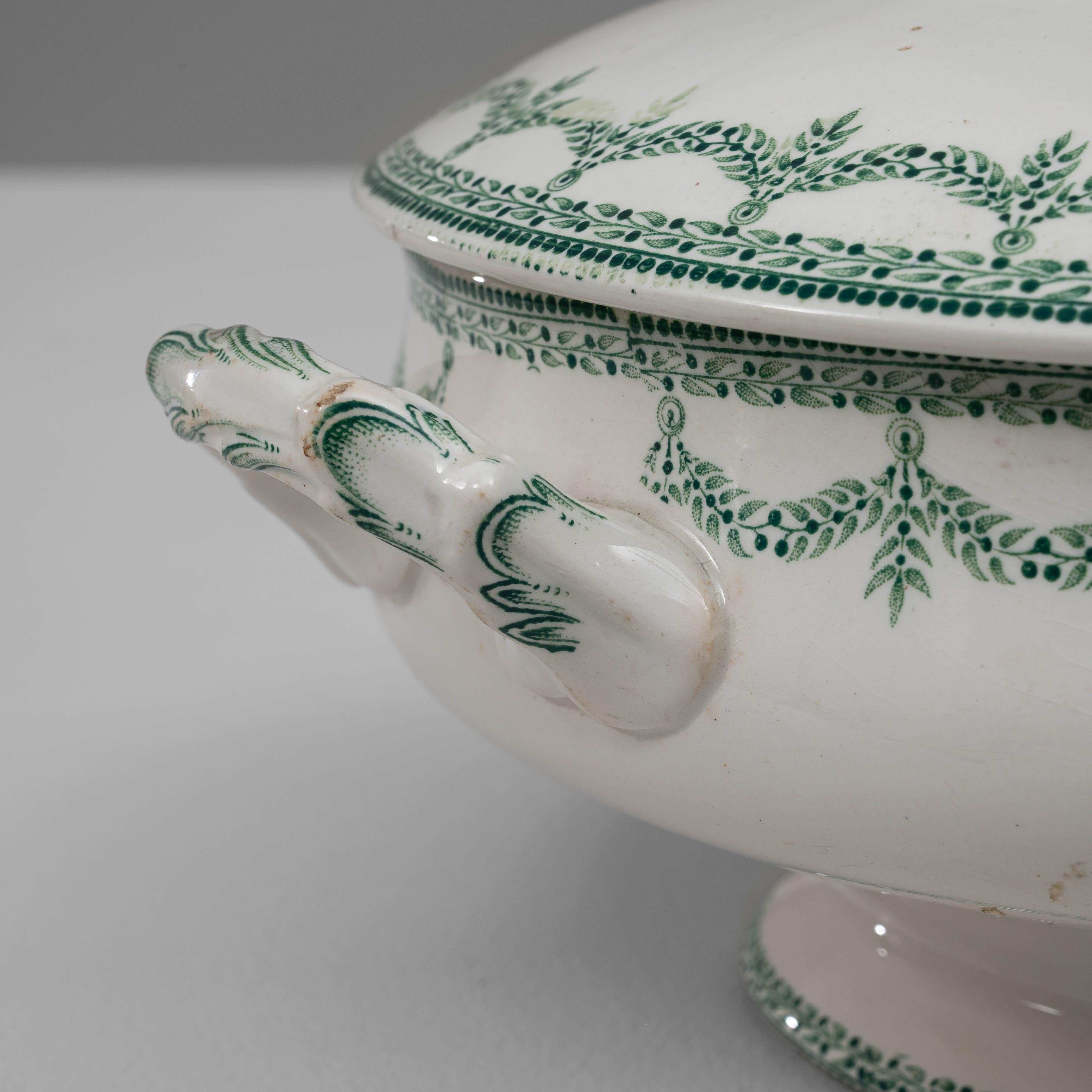 Soupière en porcelaine belge du 20e siècle, édition spéciale, avec couvercle en vente 5