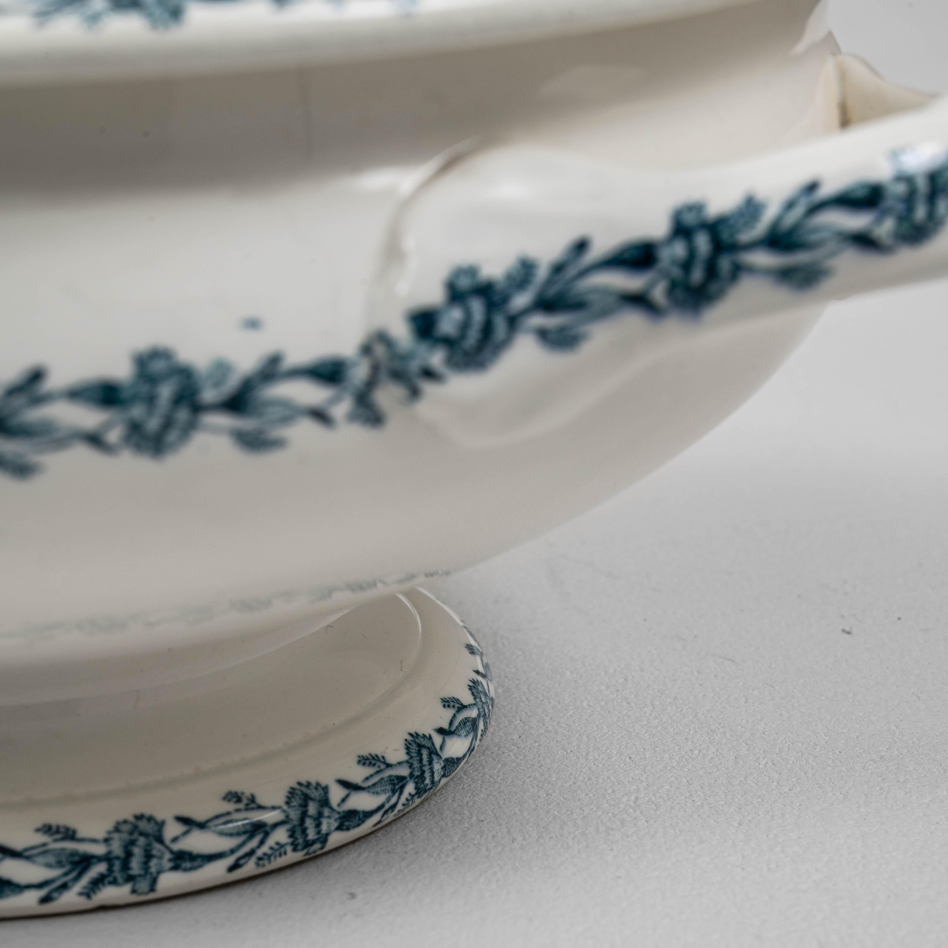 Soupière en porcelaine avec couvercle, édition spéciale belge du 20e siècle en vente 5