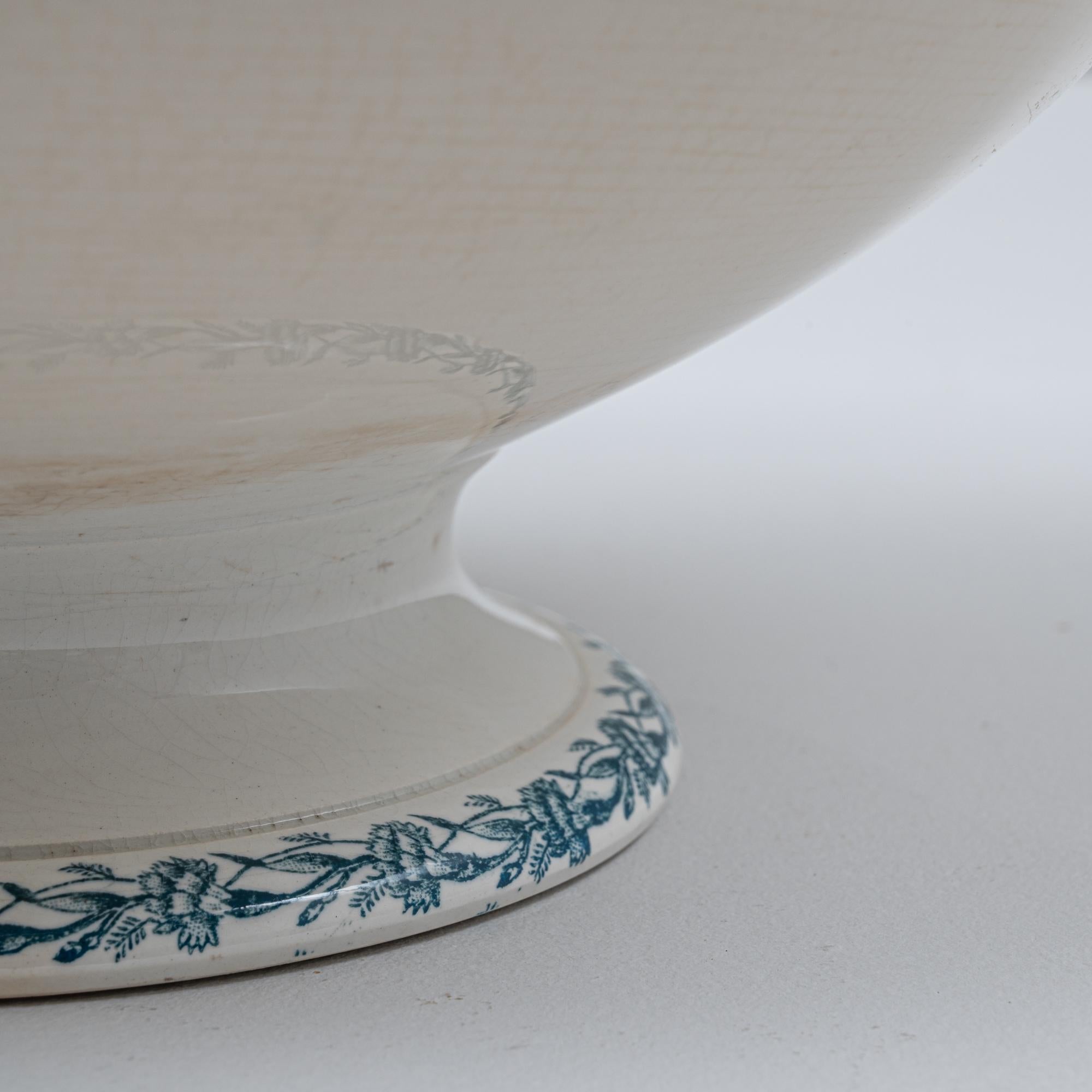 Soupière en porcelaine avec couvercle, édition spéciale belge du 20e siècle en vente 5