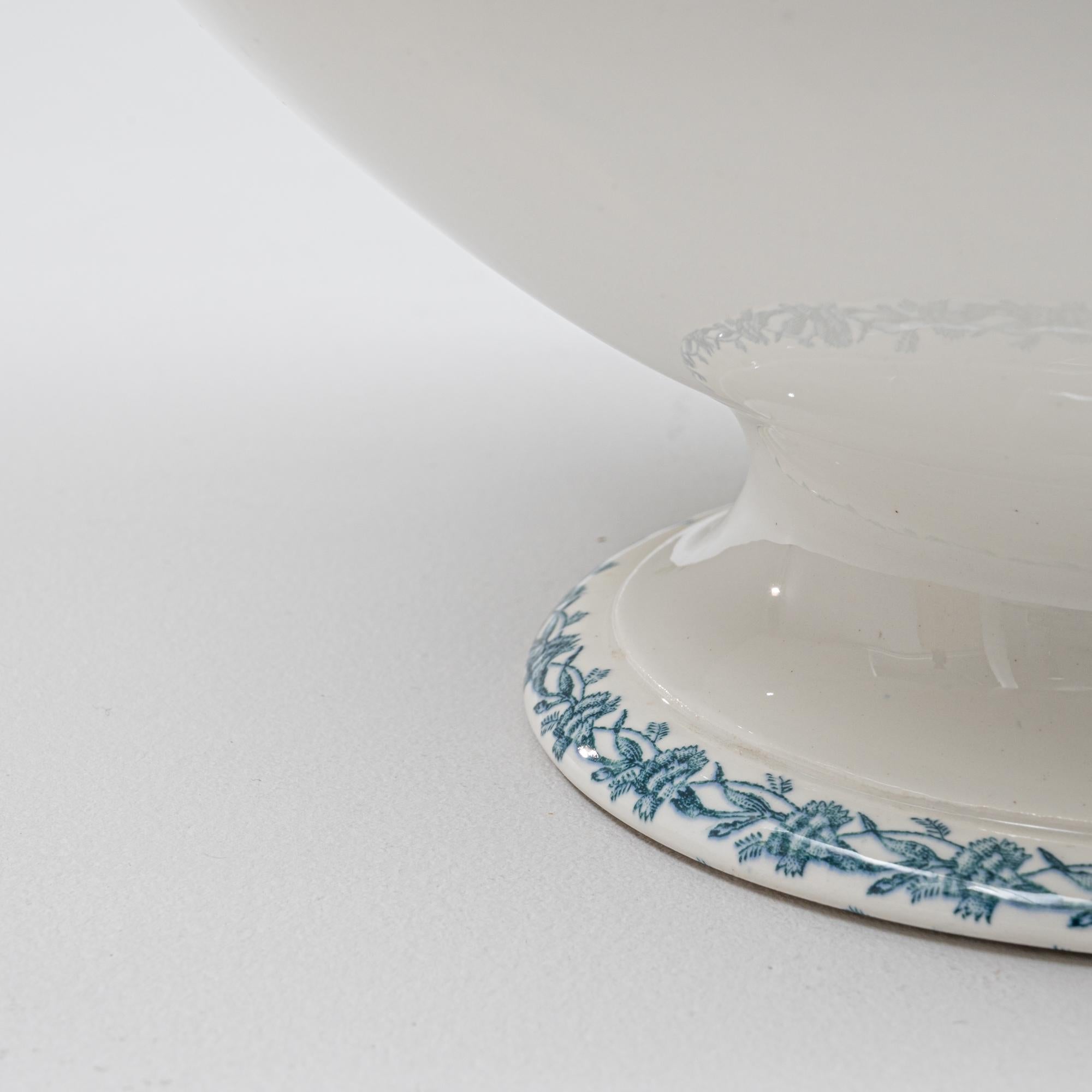 Soupière en porcelaine avec couvercle, édition spéciale belge du 20e siècle en vente 5
