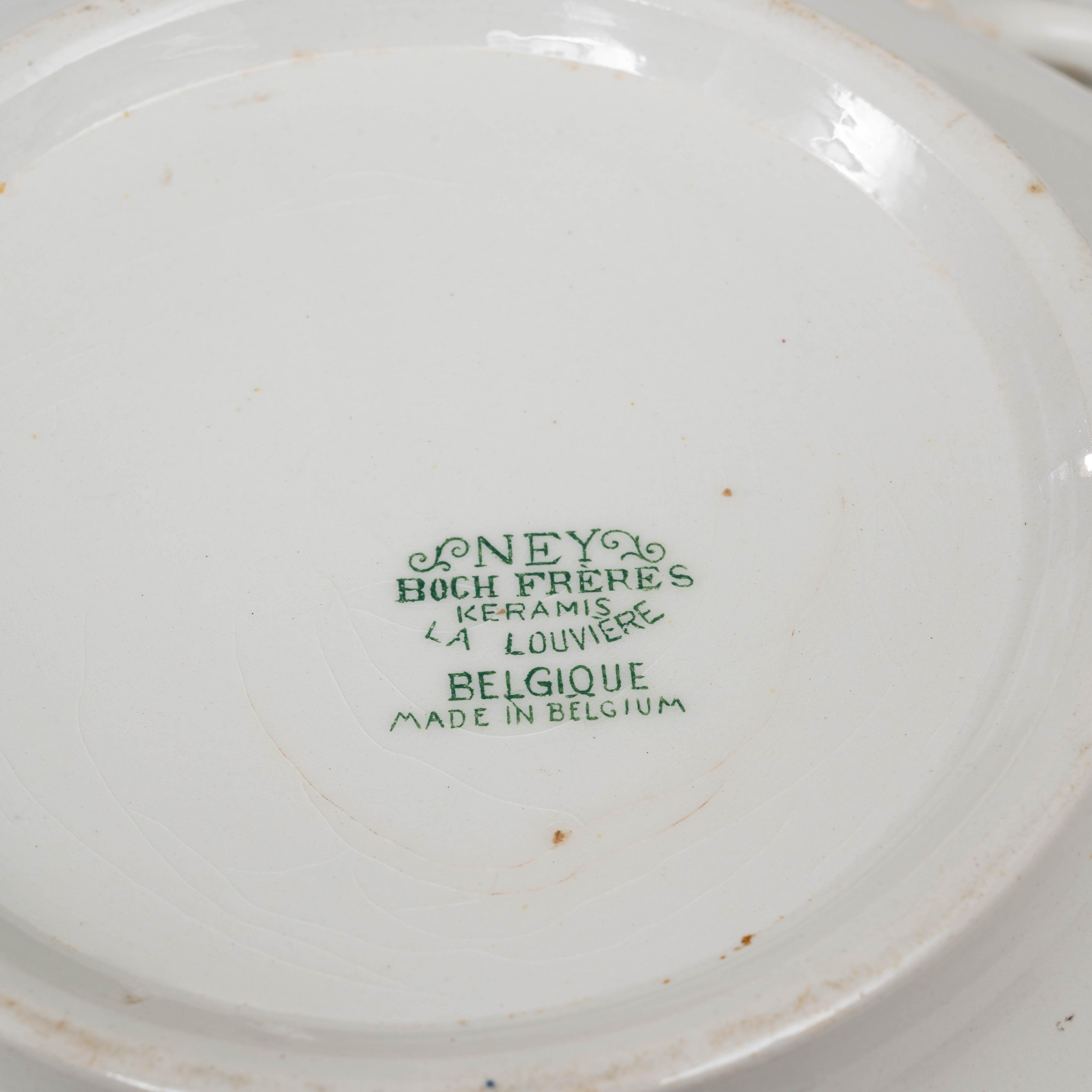 Soupière en porcelaine belge du 20e siècle, édition spéciale, avec couvercle en vente 6