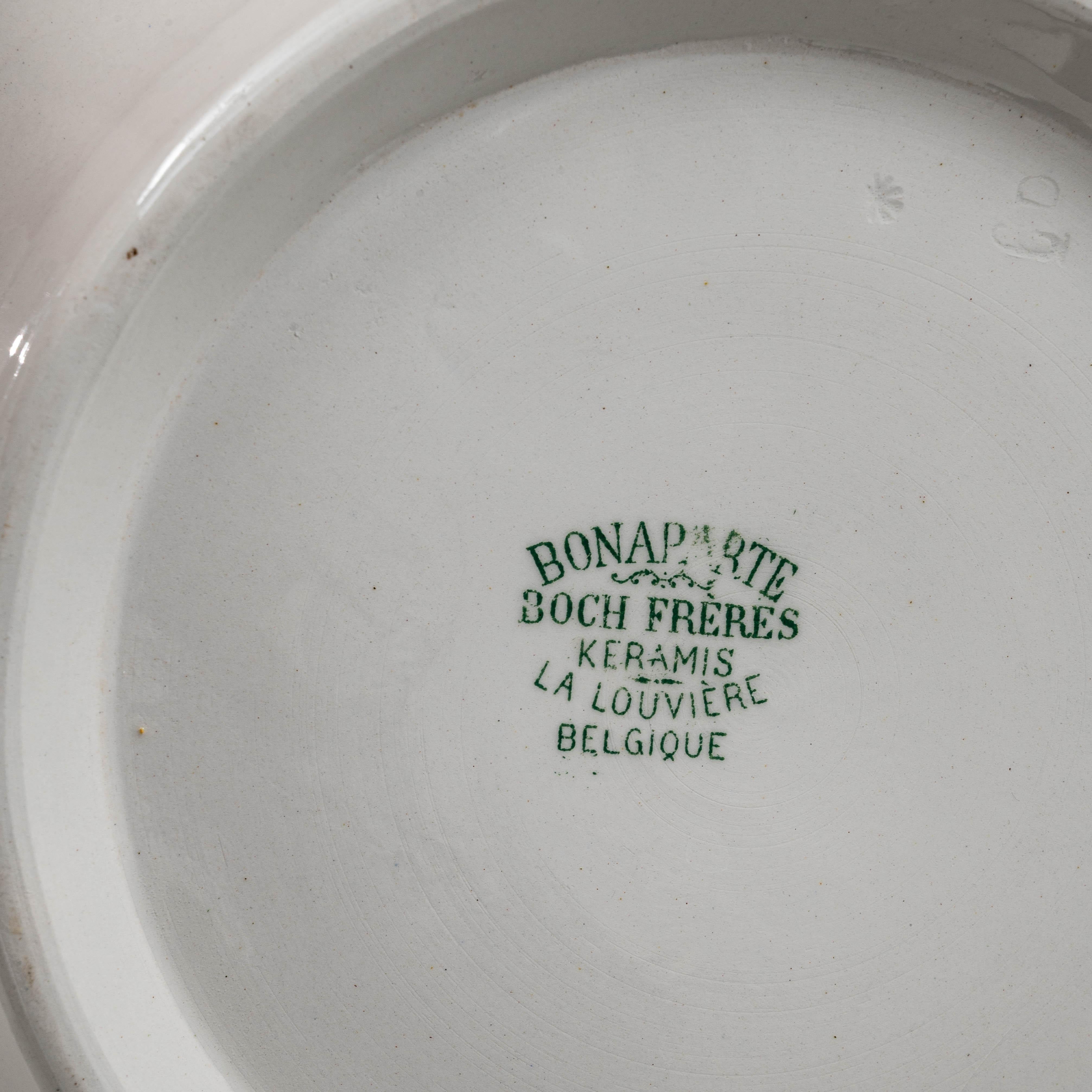 Soupière en porcelaine avec couvercle, édition spéciale belge du 20e siècle en vente 6