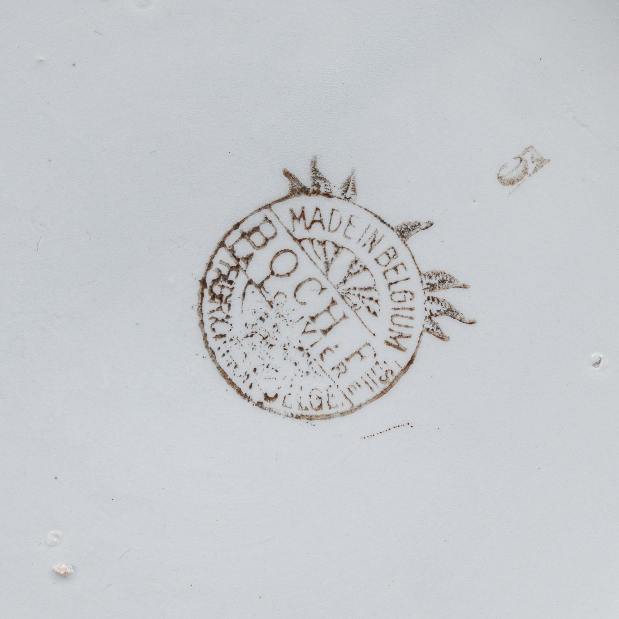 Soupière en porcelaine avec couvercle, édition spéciale belge du 20e siècle en vente 6