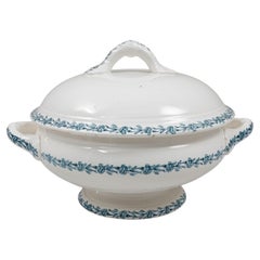 20th Century Belgian Special Edition Porcelain Tureen With Lid