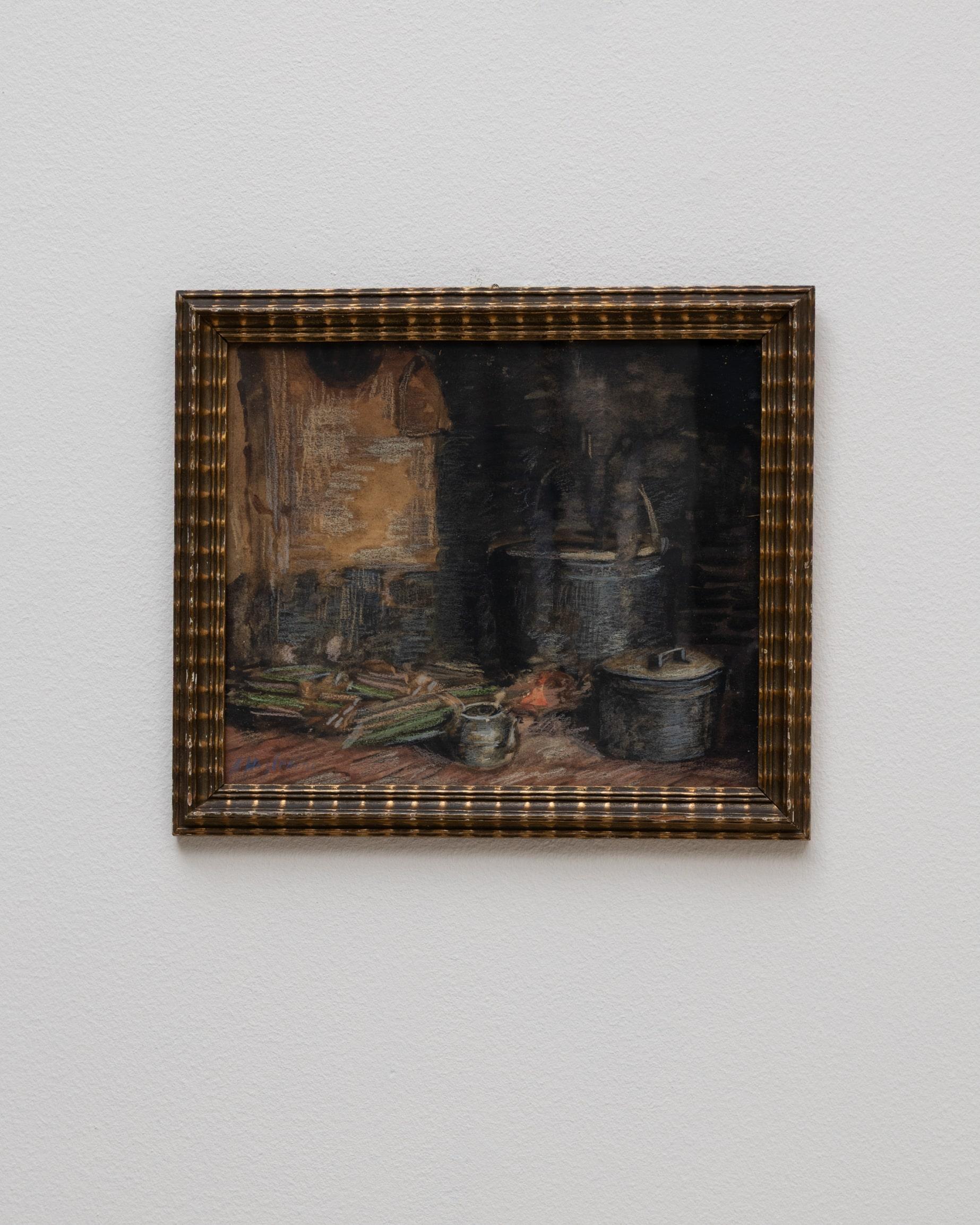 Bodegón belga del siglo XX en Bueno estado para la venta en High Point, NC