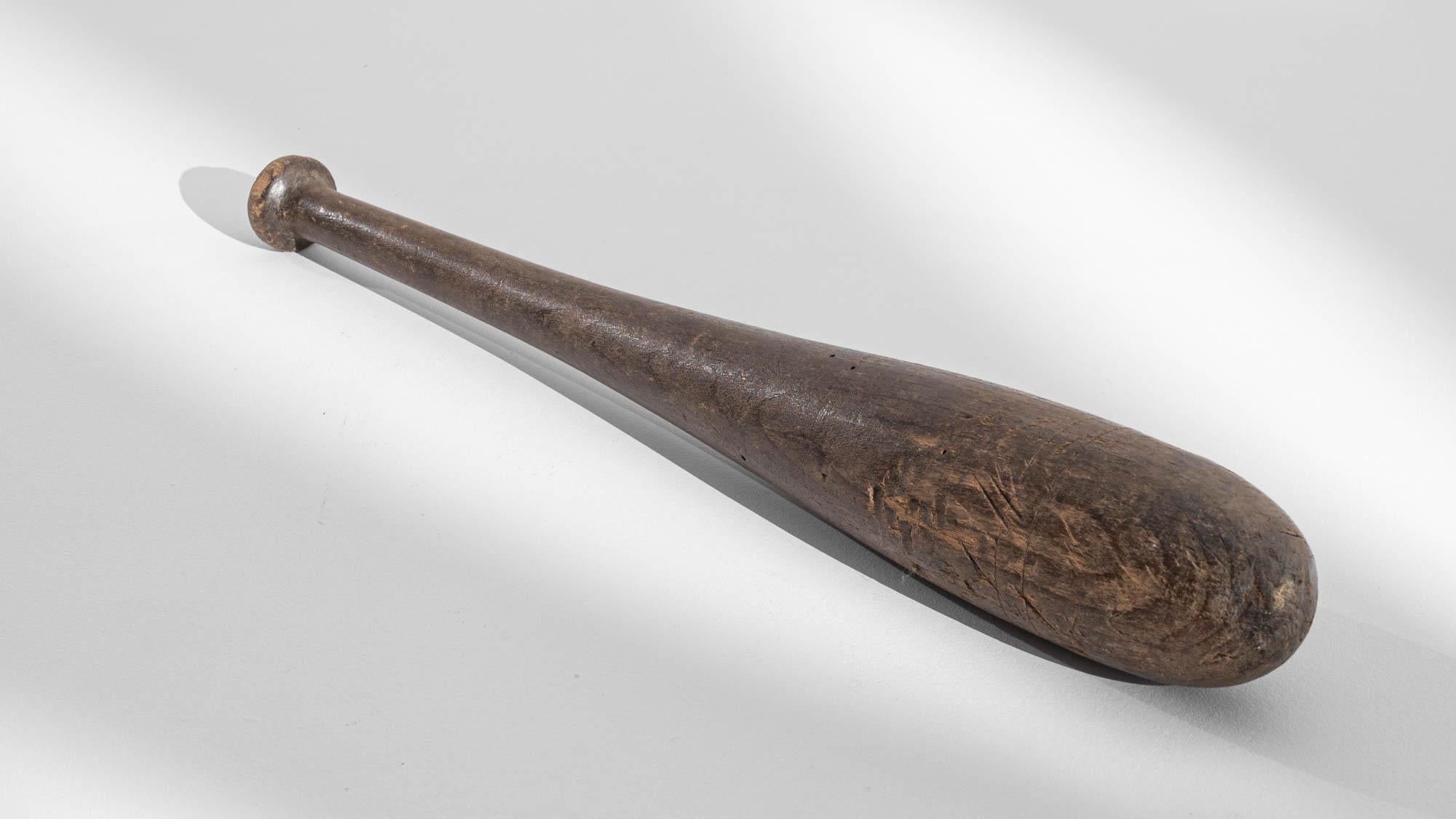 20th Century Belgian Wooden Baseball Bat For Sale 2