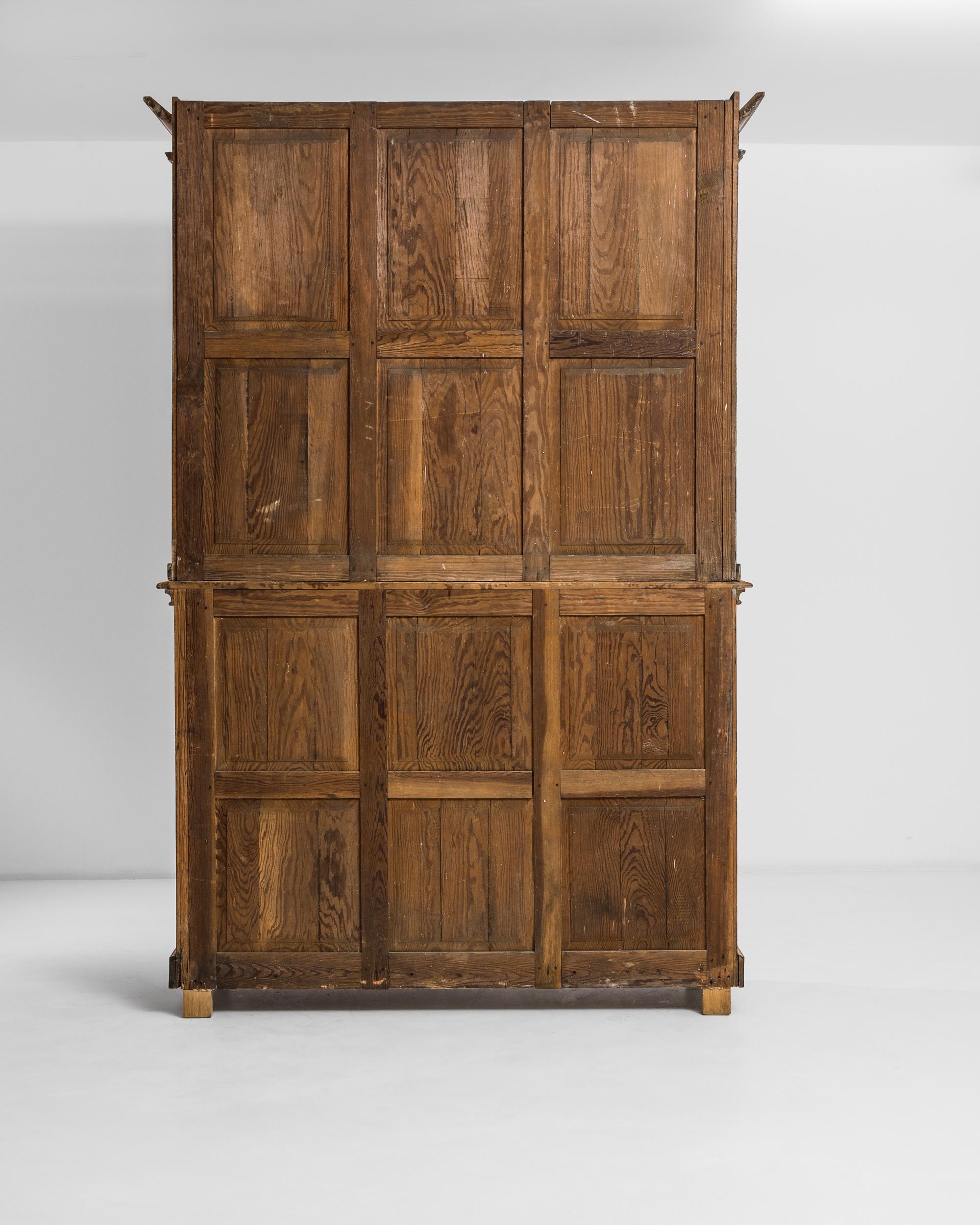 20th Century Belgian Wooden Cabinet   For Sale 4