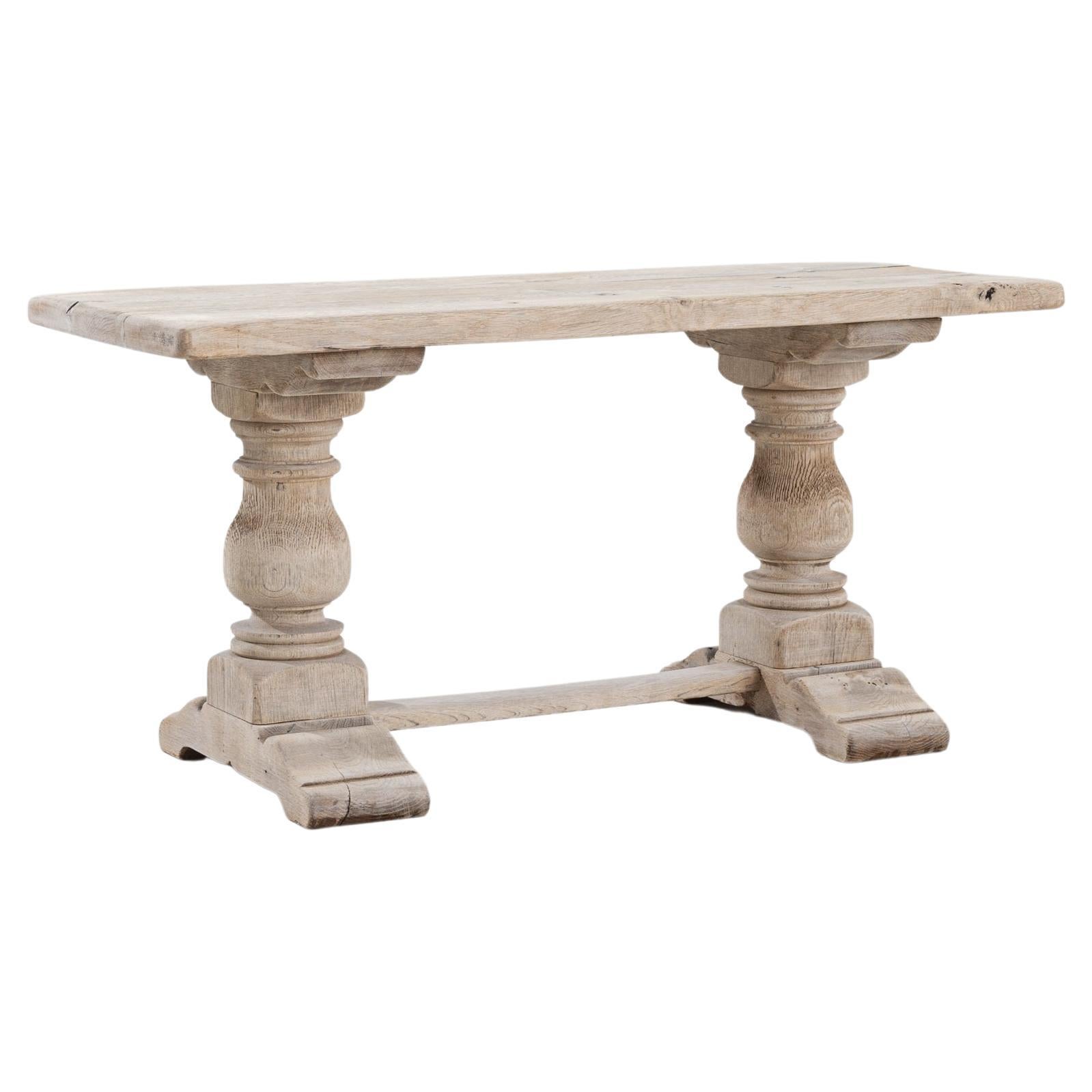 20th Century Belgian Wooden Coffee Table For Sale at 1stDibs