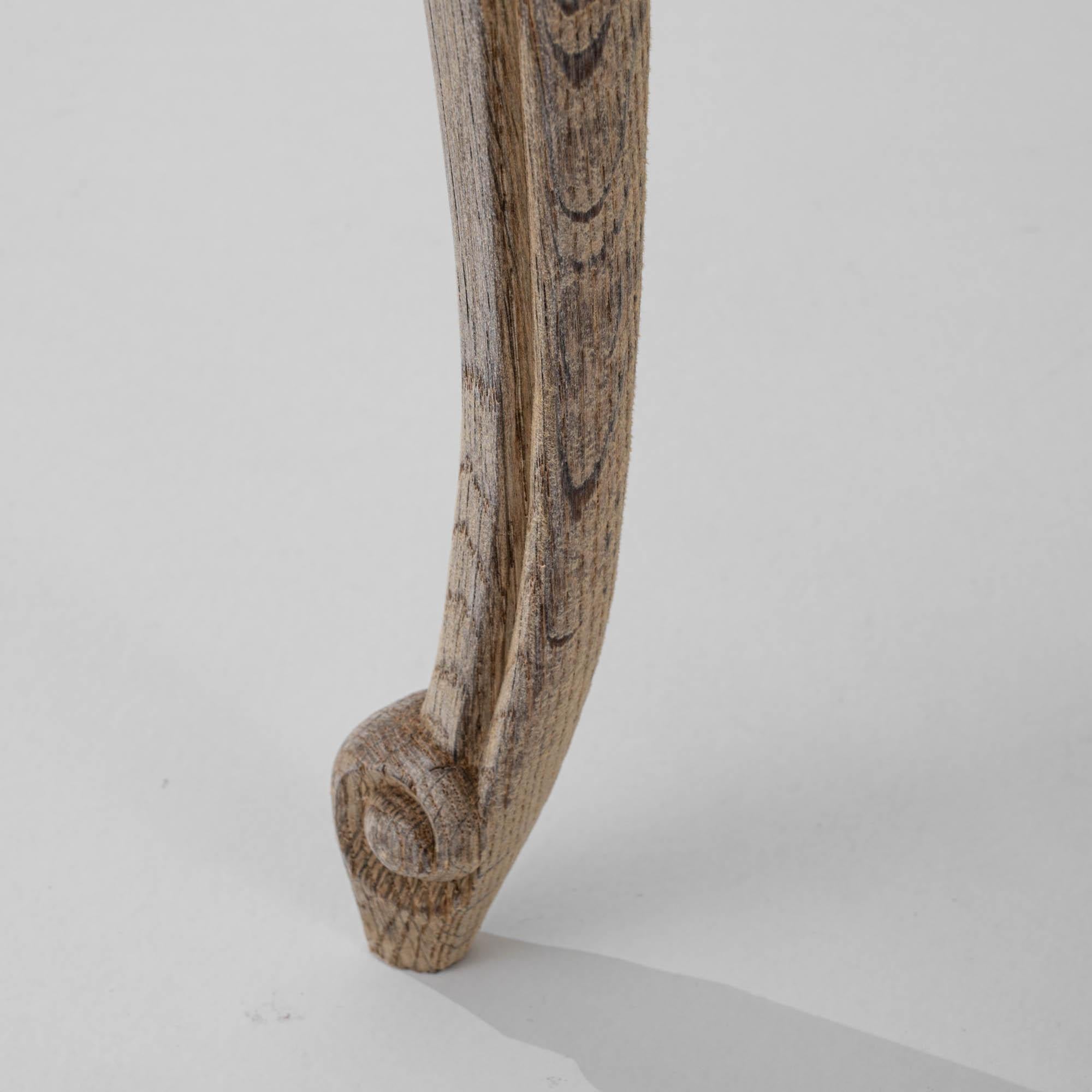 20th Century Belgian Wooden Nesting Tables, a Set 3