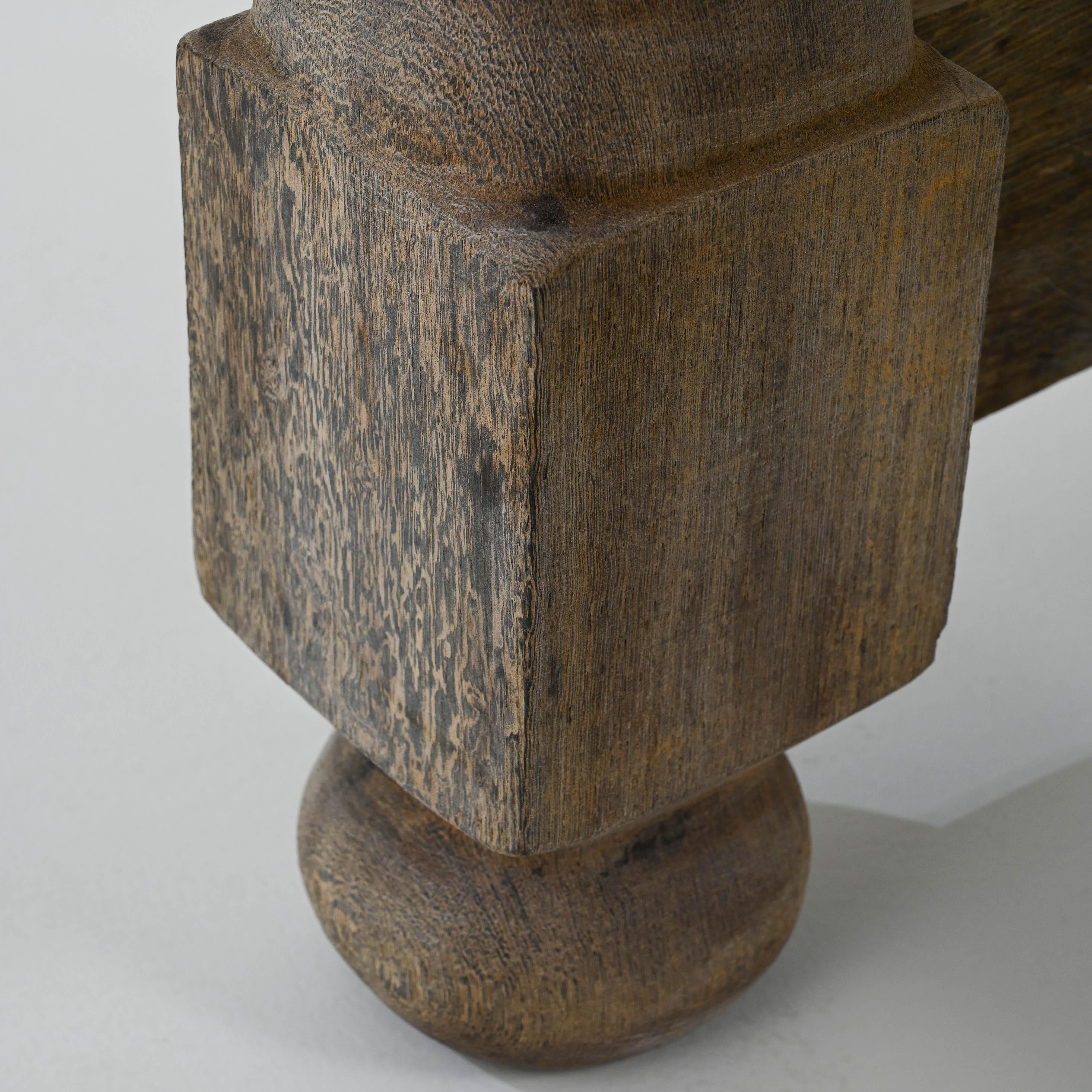 20th Century Belgian Wooden Table  6