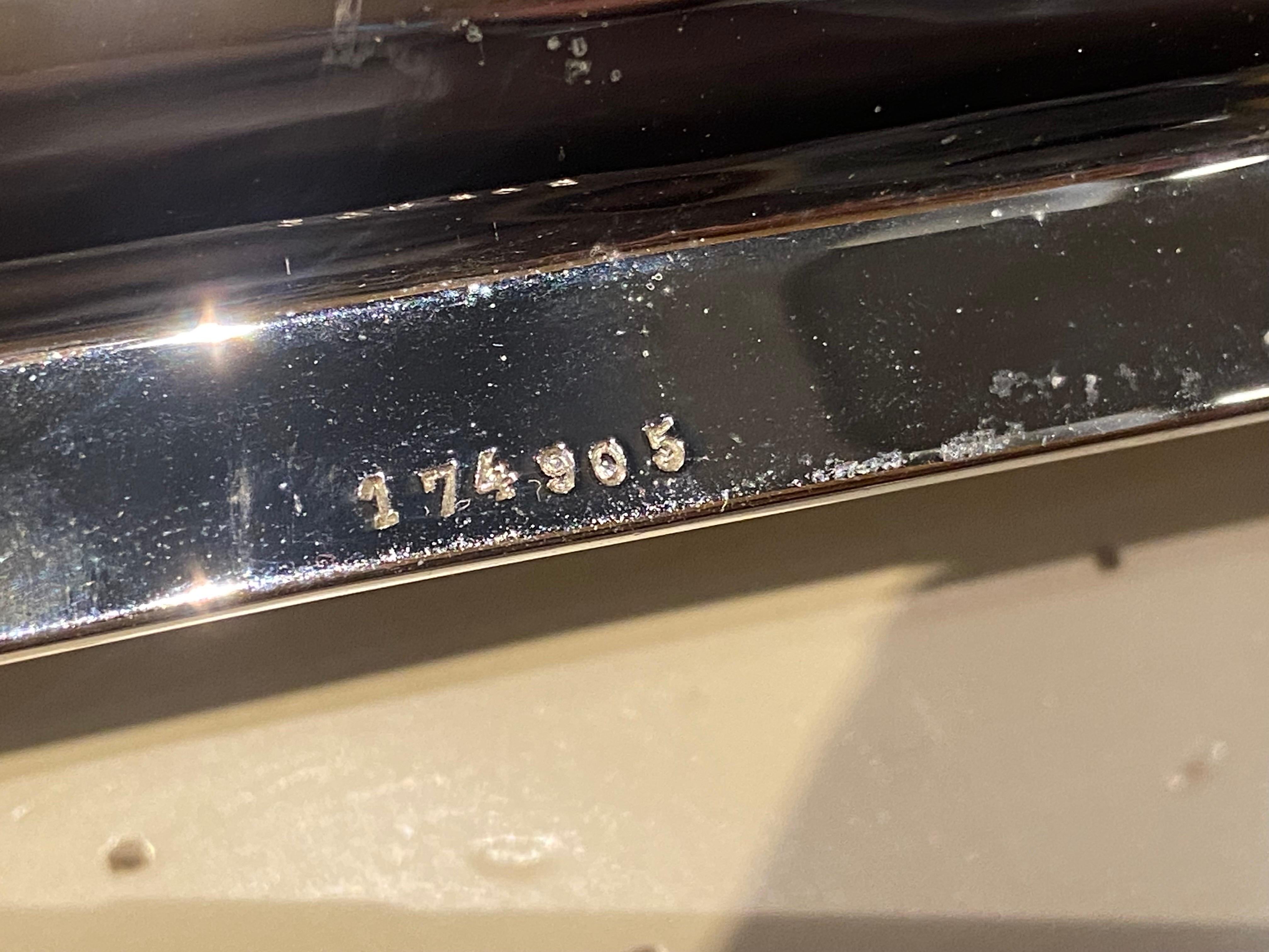 20th Century Belgium Silver Plate Serving Tray Made by Wiskemann For Sale 2