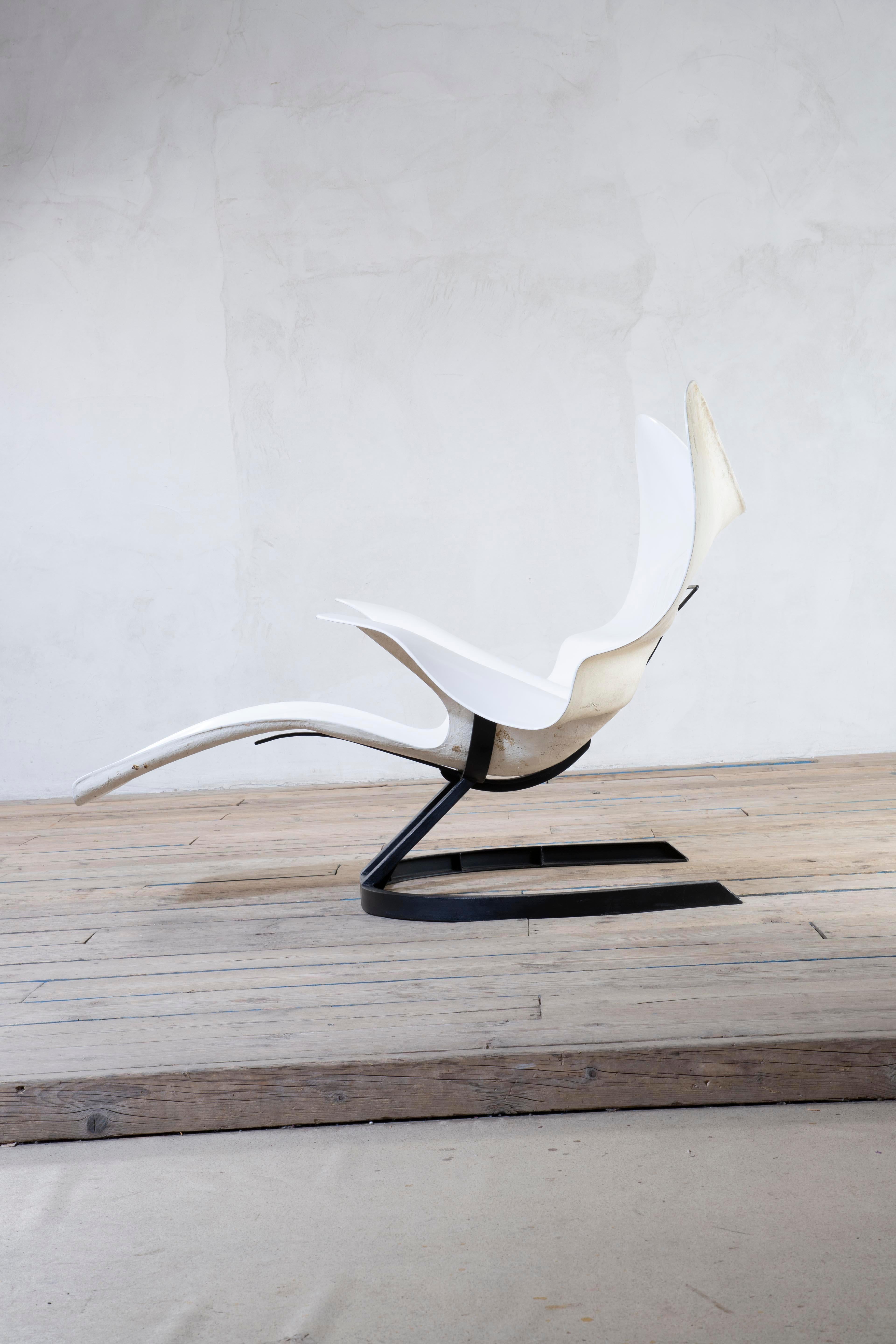 20e siècle, Bernard Rancillac Chaise Longue mod. éléphant en vente 3