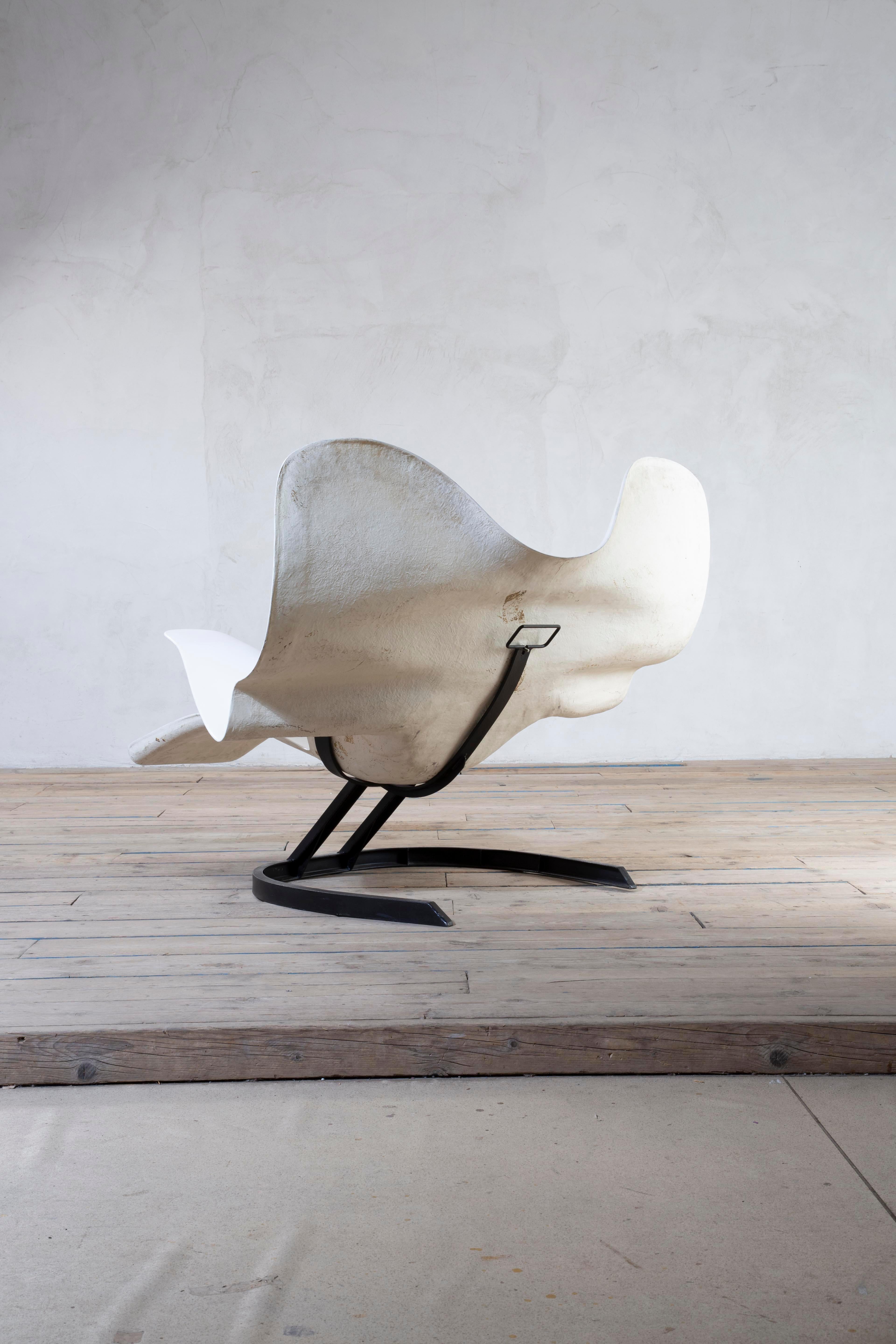 20e siècle, Bernard Rancillac Chaise Longue mod. éléphant en vente 4