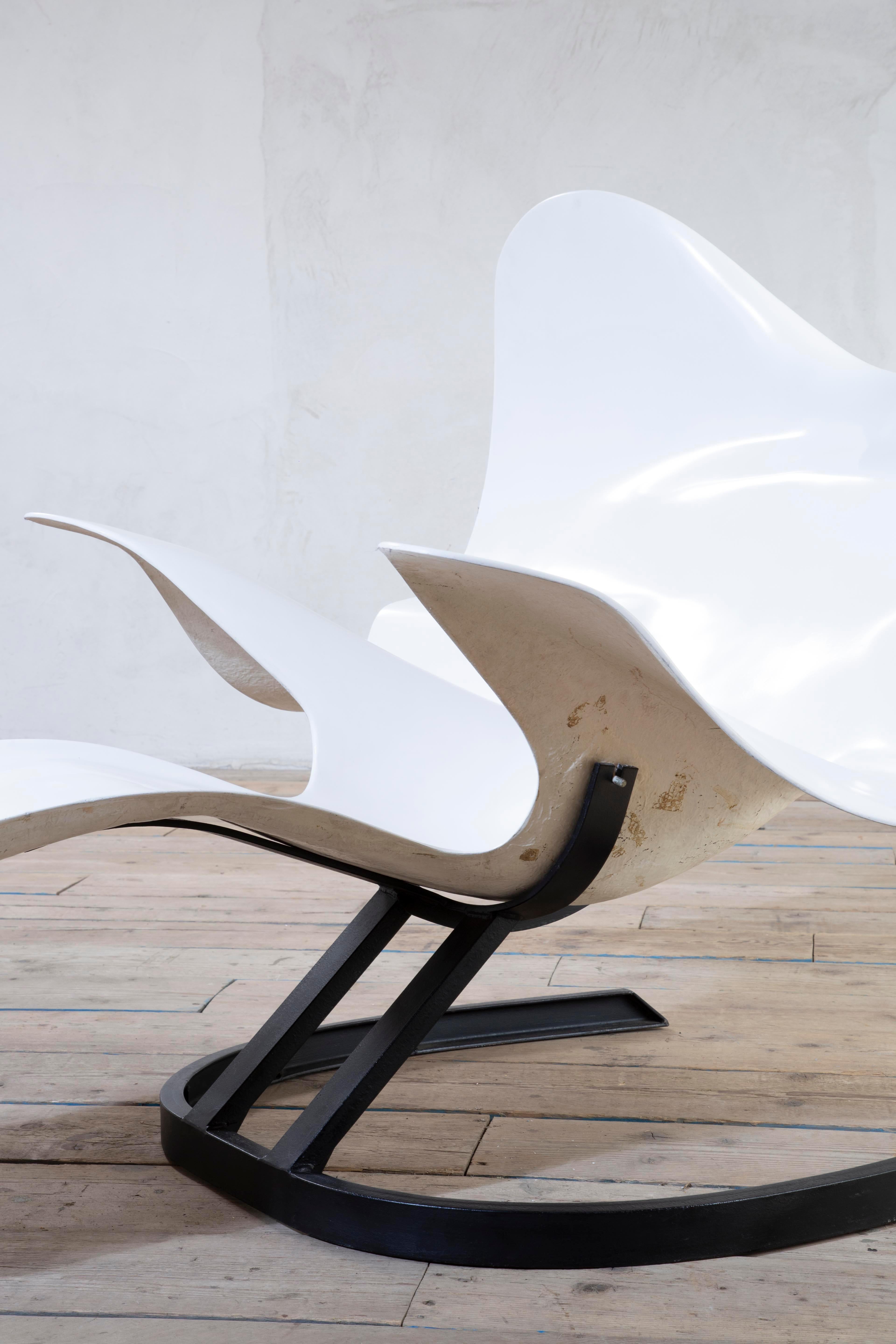 20e siècle, Bernard Rancillac Chaise Longue mod. éléphant en vente 1