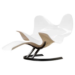 20th Century, Bernard Rancillac Chaise Longue mod. Elephant