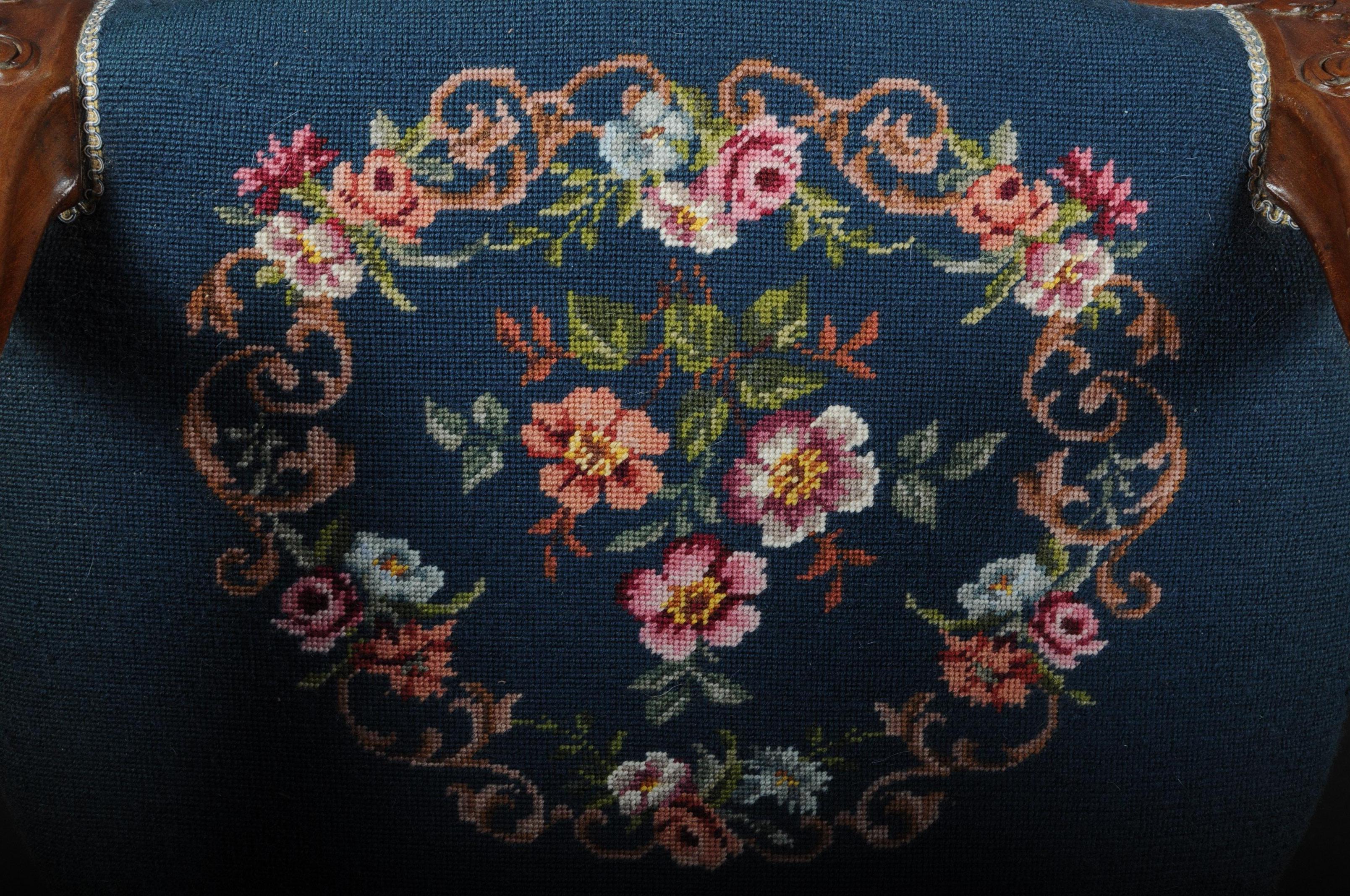 20e siècle Fauteuil Biedermeier Louis Philippe, vers 1855 en vente 4