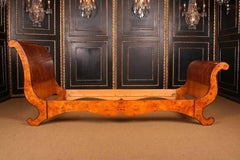 20th Century Biedermeier Style Aristocratic Gondola Bed