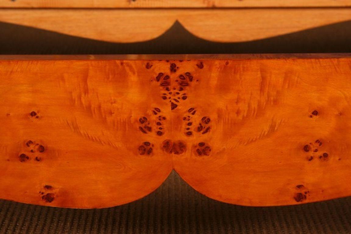 20th Century Biedermeier Style Aristocratic Gondola Bed 2
