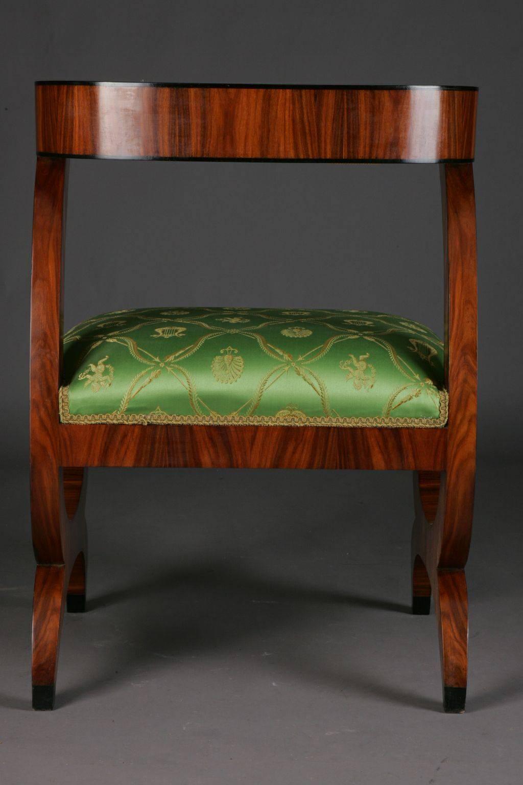 20th Century Biedermeier Style Armchair After Josef Danhauser For Sale 1