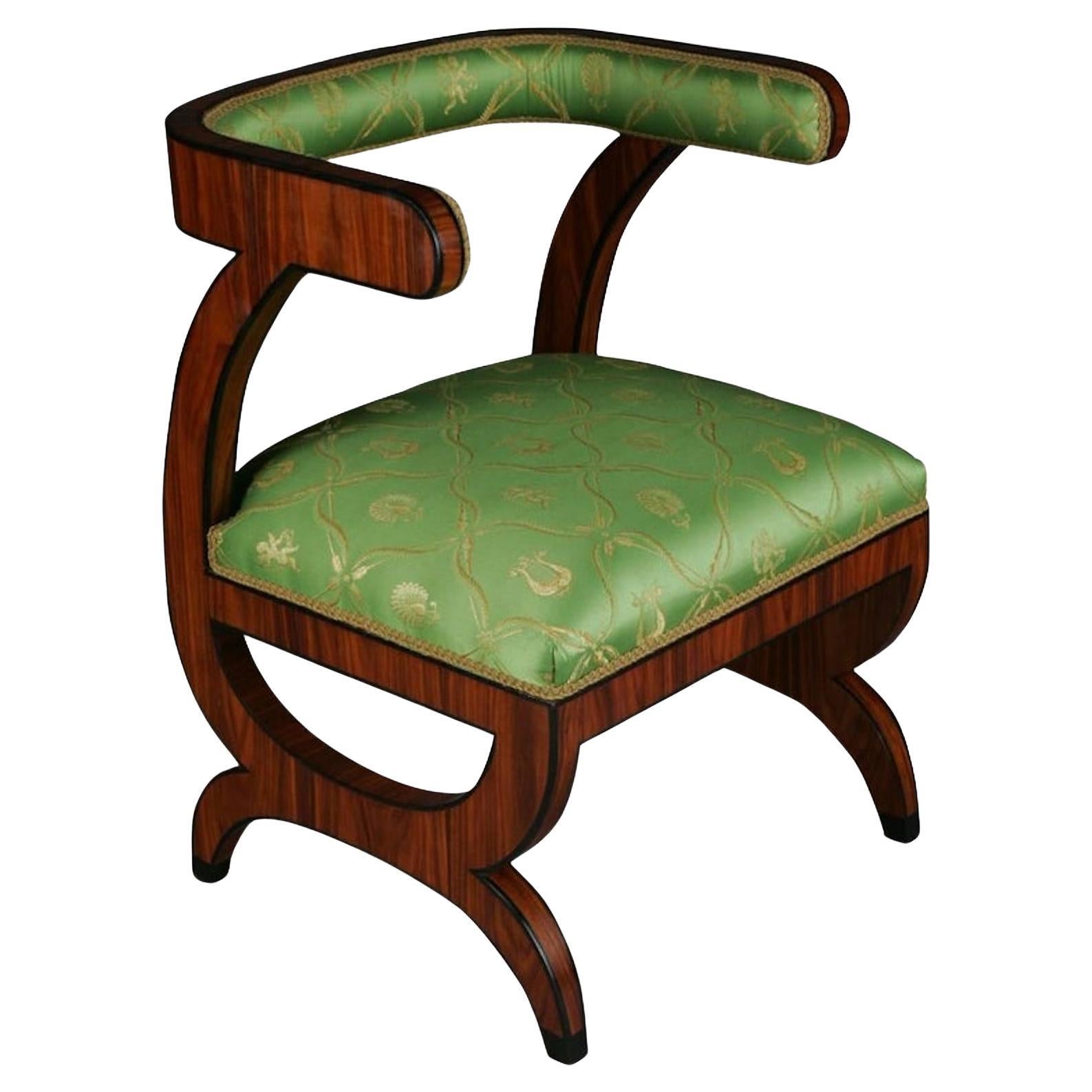Fauteuil de style Biedermeier du 20ème siècle d'après Josef Danhauser