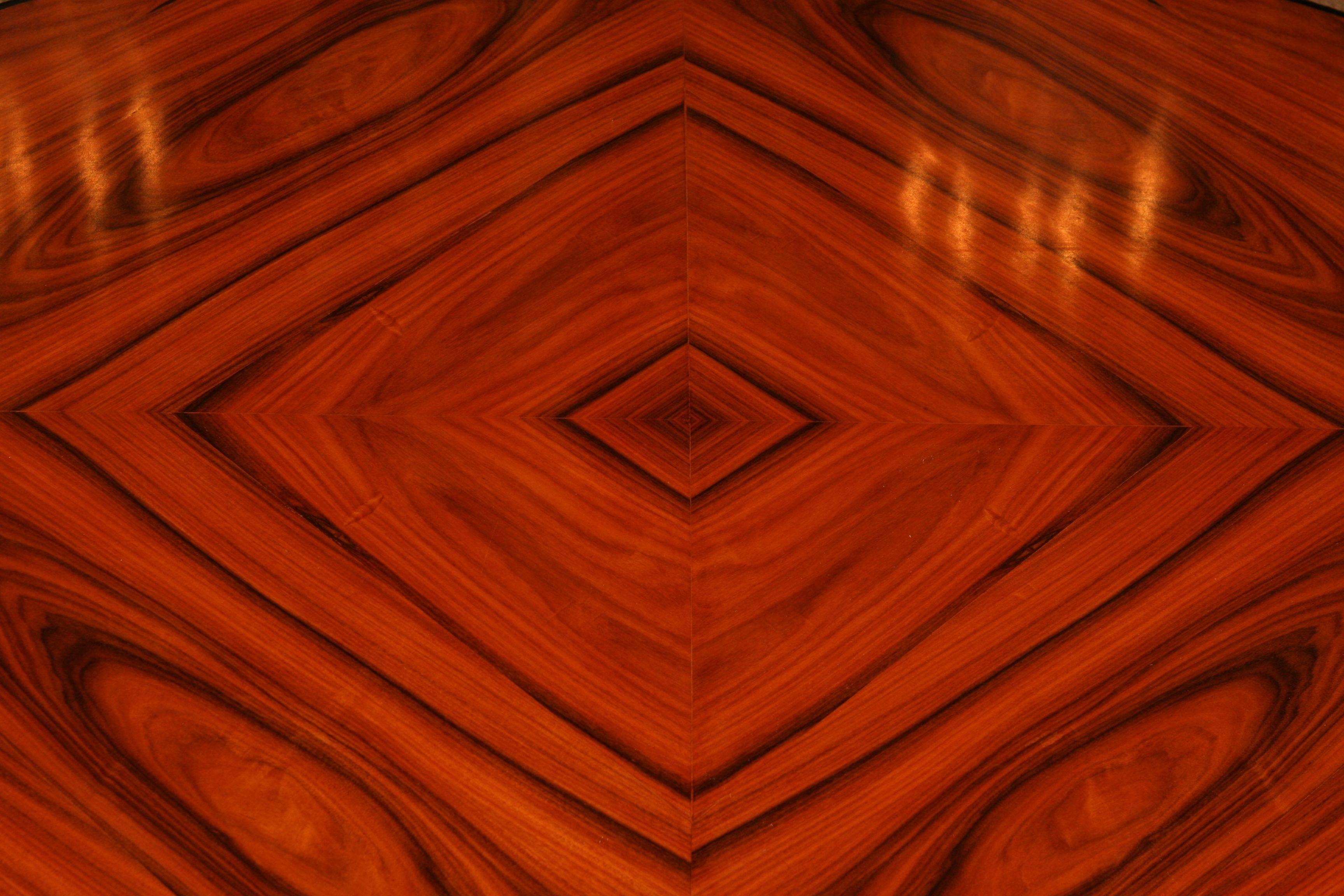 Wood 20th Century Biedermeier Style Oval Table For Sale
