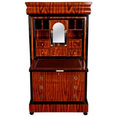 Vintage 20th Century Biedermeier Style Secretaire