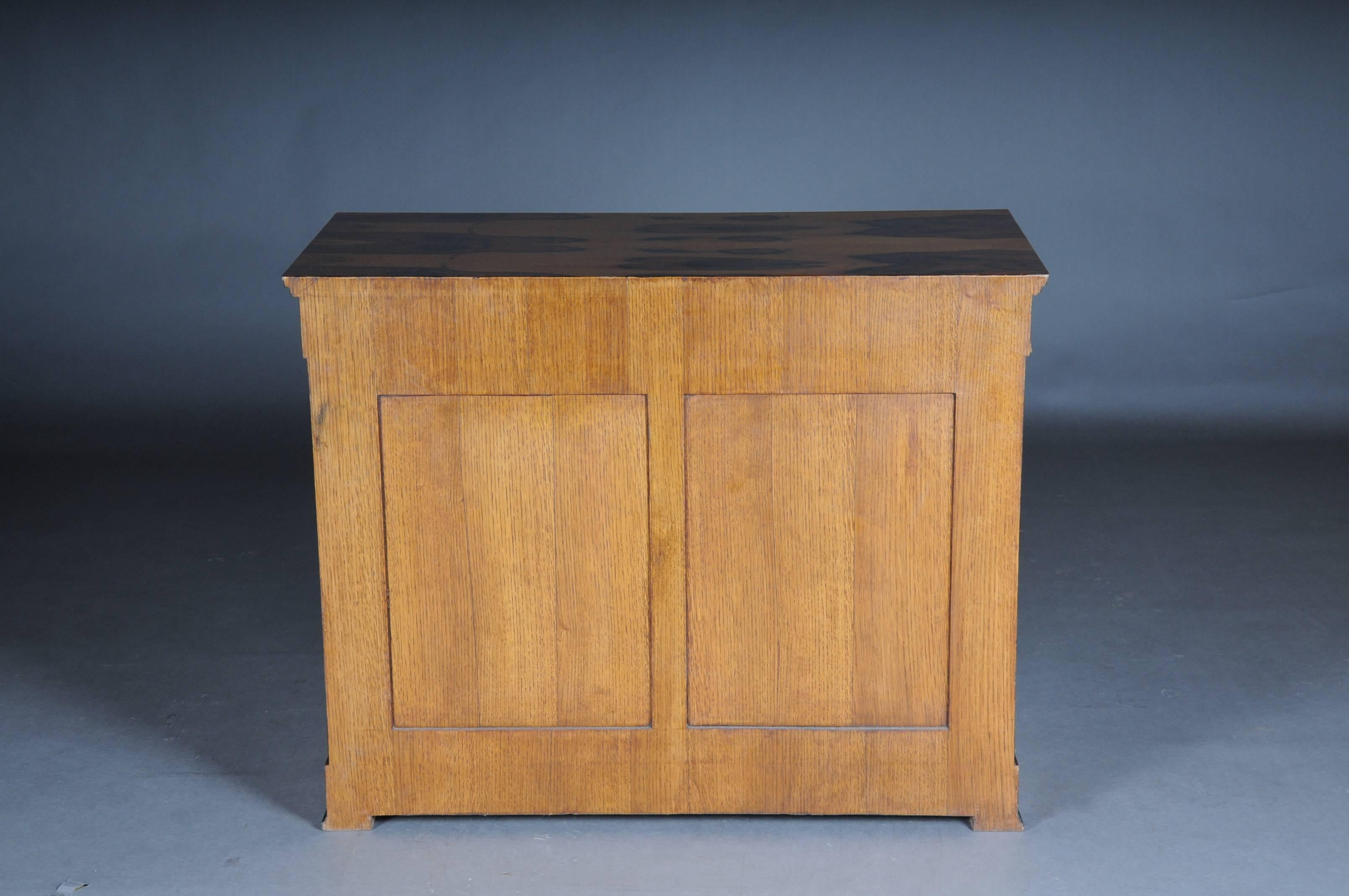 20th Century Biedermeier Style Veneer Spruce Commode 5