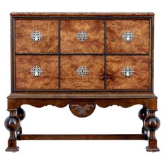 20th century birch and burr chest of drawers by Carl Malmsten