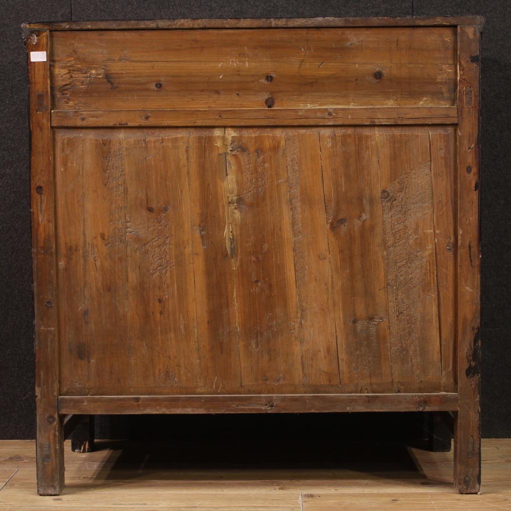20th Century Black Lacquered Wood Chinese Sideboard, 1950s For Sale 1