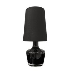 20th Century Black Swedish Small Glass Office Light by Falkenbergs Belysning