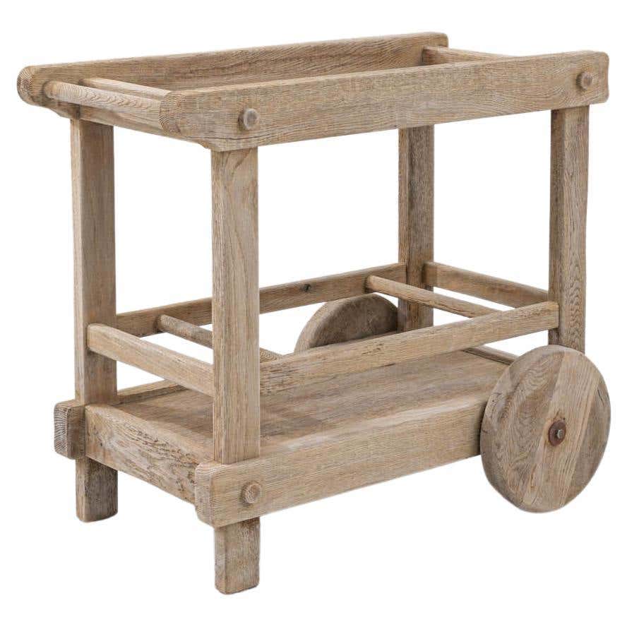 Oak Rigger Cart Oak Carts and Bar - 77 For Sale at 1stDibs | oak bar cart, oak serving ...