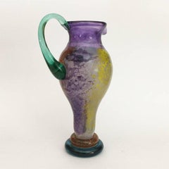 20th Century Blown Glass Jug by Kjell Engman