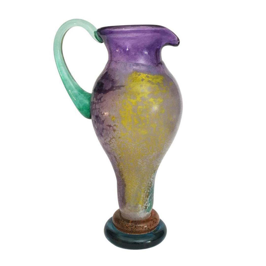 20th Century Blown Glass Jug by Kjell Engman For Sale 1