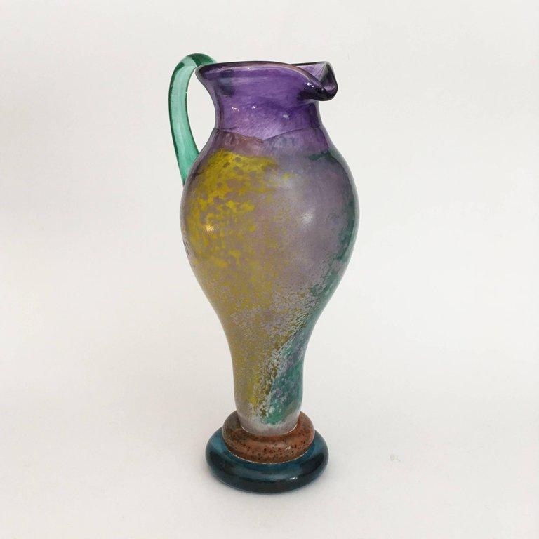20th Century Blown Glass Jug by Kjell Engman For Sale 2