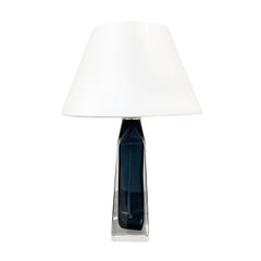 Mid-Century Modern Table Lamp by Carl Fagerlund, Orrefors, Sweden