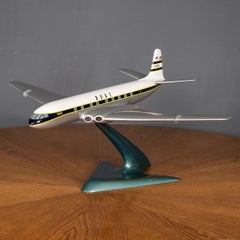 20th Century, Boac Comet 11 Jetliner Aluminium Airplane Model, c.1958