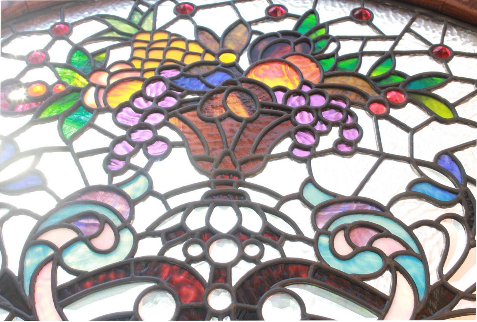 20th Century Bogenrief Studios Stained Glass Window In Good Condition In Salt Lake City, UT