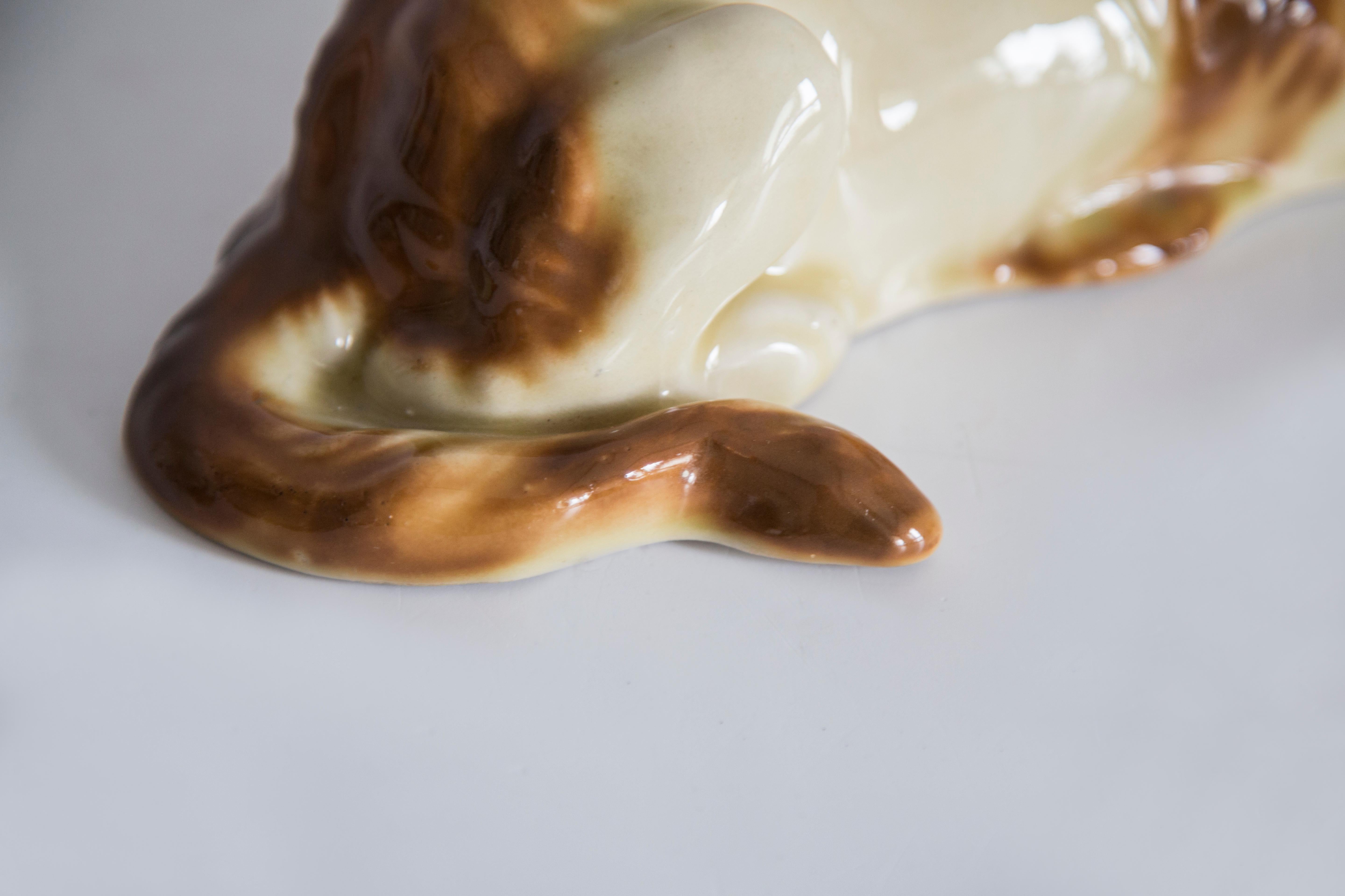 Escultura de perro borzoi del siglo XX, Polonia, años 60 en venta 5