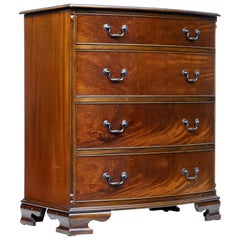 20th Century Bowfront Mahogany Chest of Drawers by Adam Richwood