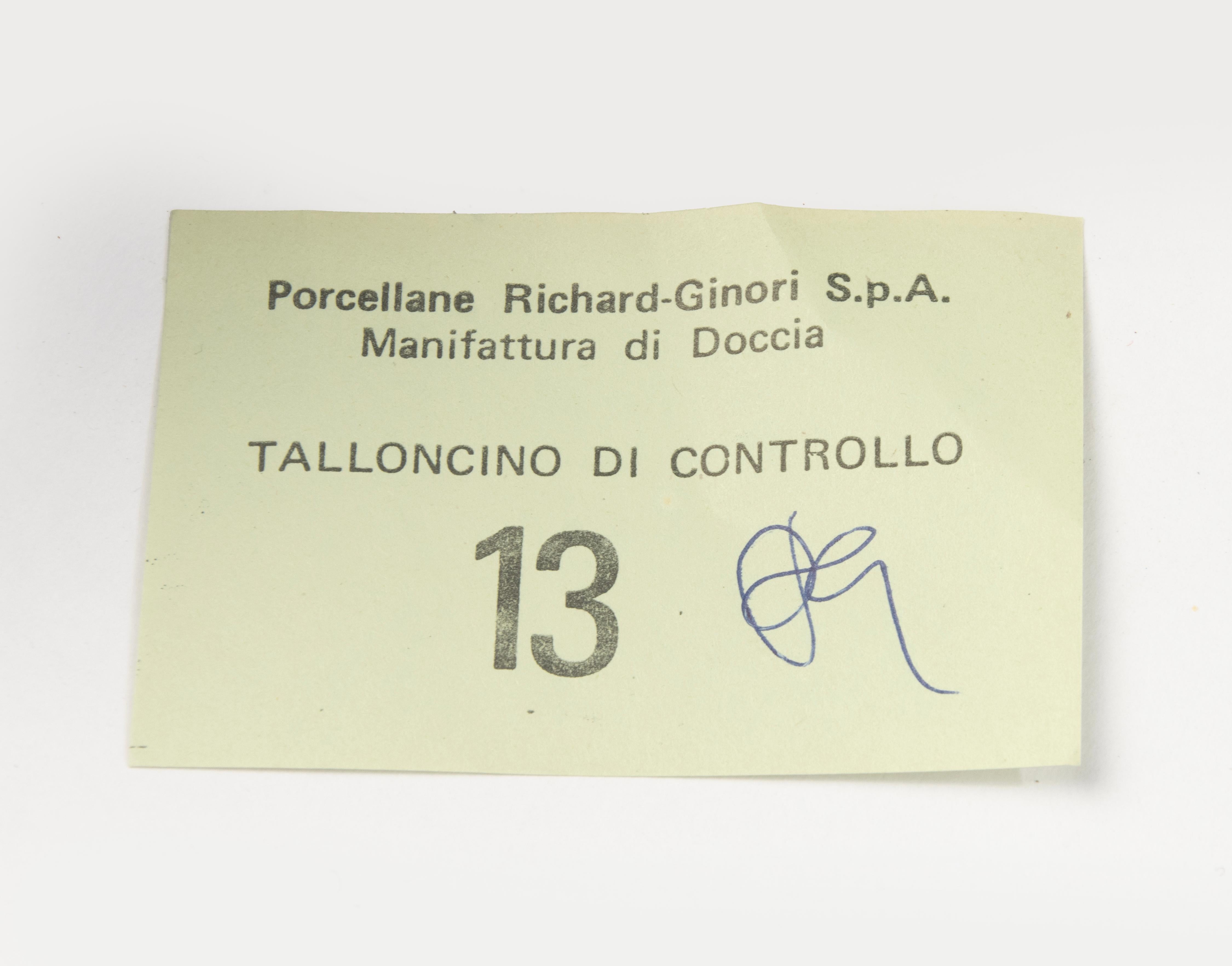 Bol du 20e siècle - Richard Ginori - Porcelaine - Série Zodiac Scorpion en vente 9