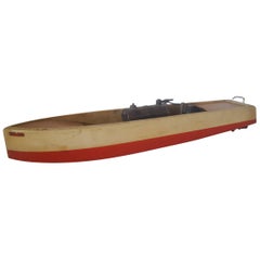 20ème siècle:: Bowman "Snipe" Cruiser:: modèle réduit de bateau à vapeur:: fabriqué en Angleterre