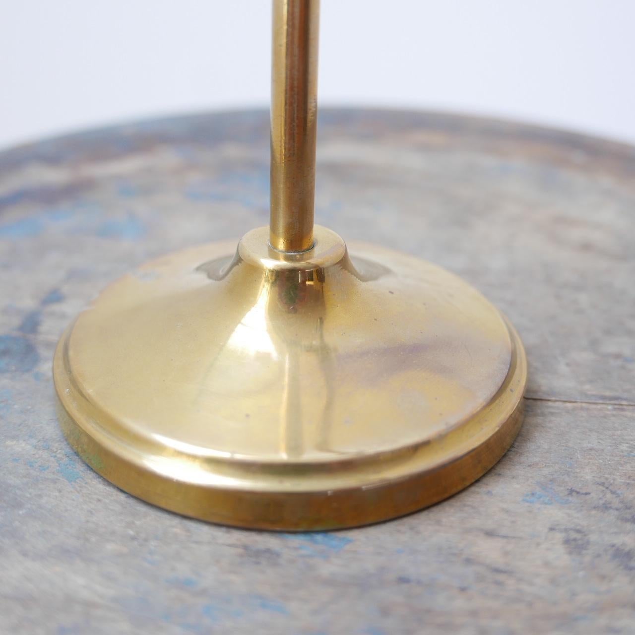 20th Century Brass Adjustable Magnifying Glass Lens 1