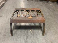20th Century Brass Fireplace Footman with Great Lines
