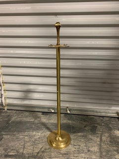 20th Century Brass Fire Tool Stand